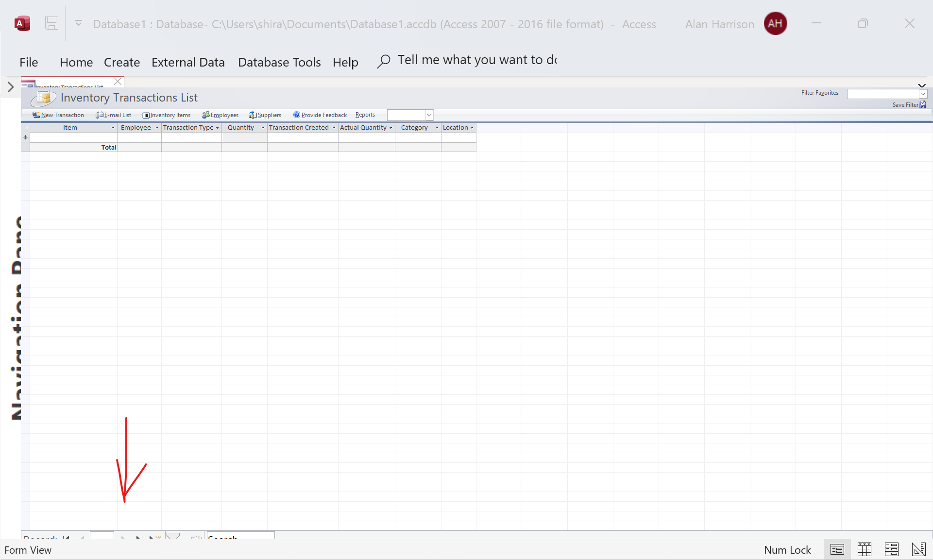Access Record selector bar.png