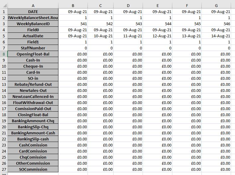data in excell once rotated.JPG